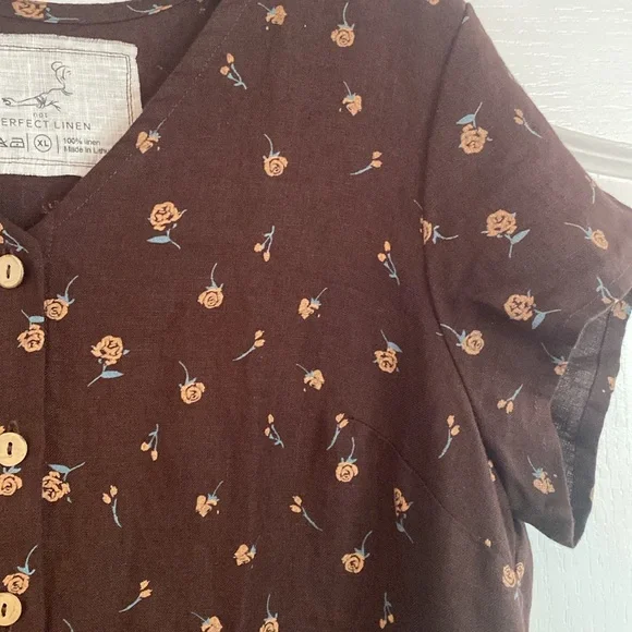 Not perfect linen maxi dress - Picture 3 of 3